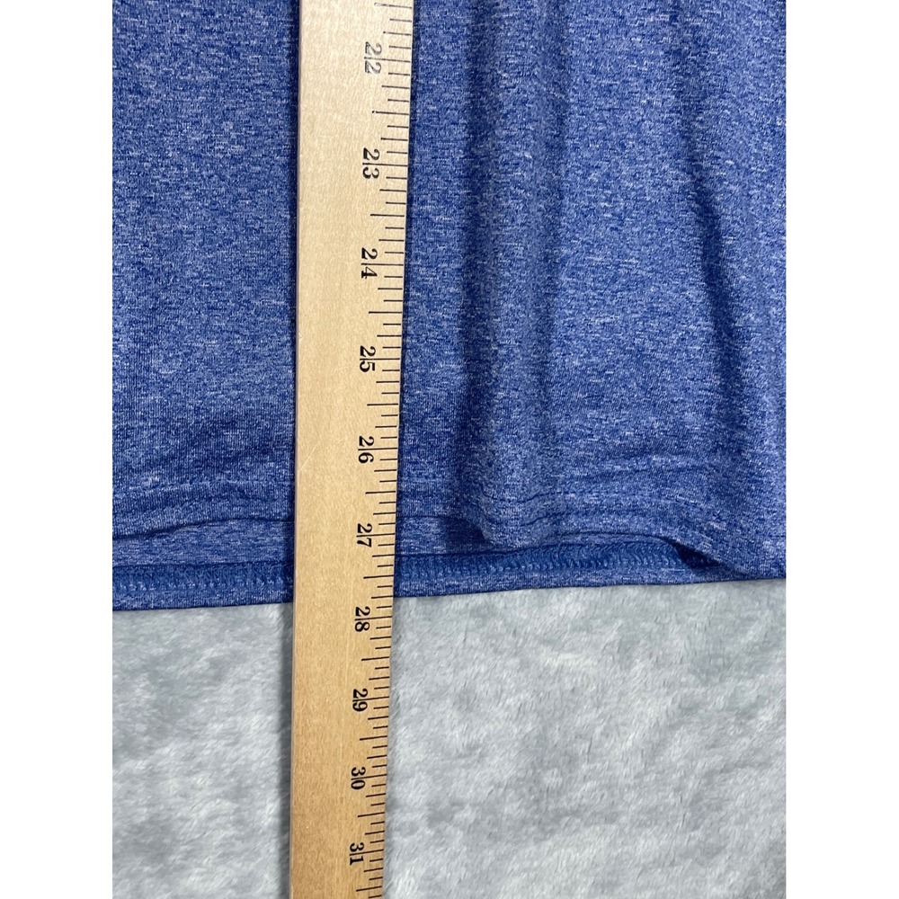 Logo Athletic Philadelphia 76ers NBA Basketball Blue Heather Shirt Mens Medium - Picture 6 of 8